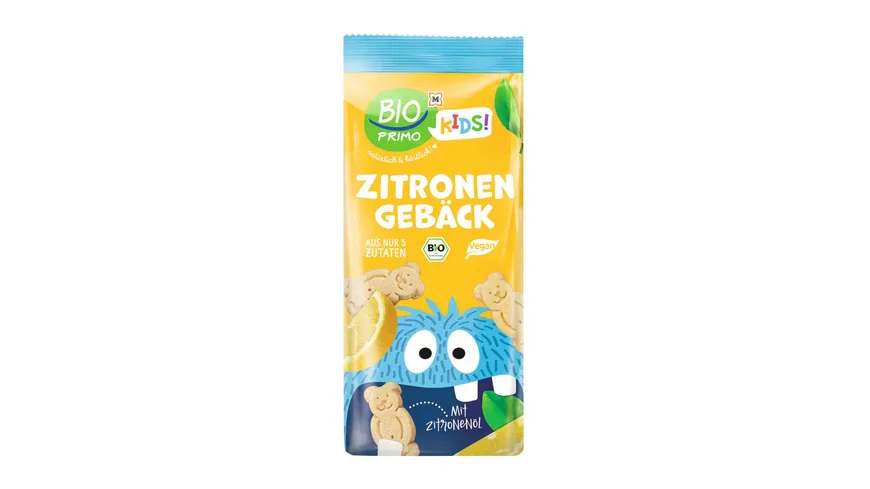 BIO PRIMO Kids Bio Zitronengebäck 125 g