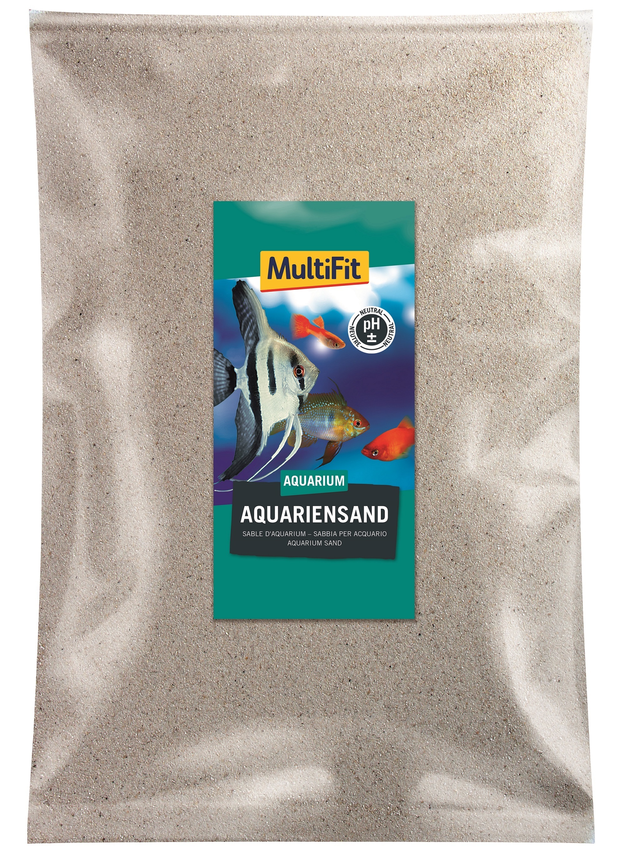 MultiFit Bodengrund MultiFit Sand schneeweiß 0,1 - 0,4mm 10 kg