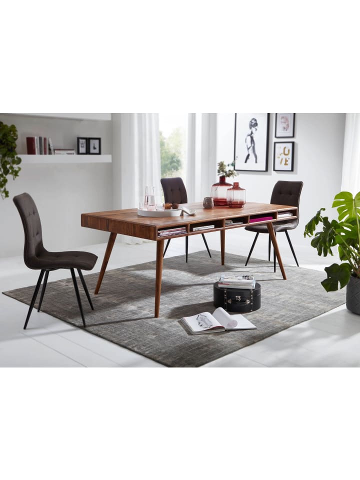 KADIMA DESIGN Esszimmertisch WL5.586 200x77x100 cm Massivholz Tisch, günstig kaufen onesize