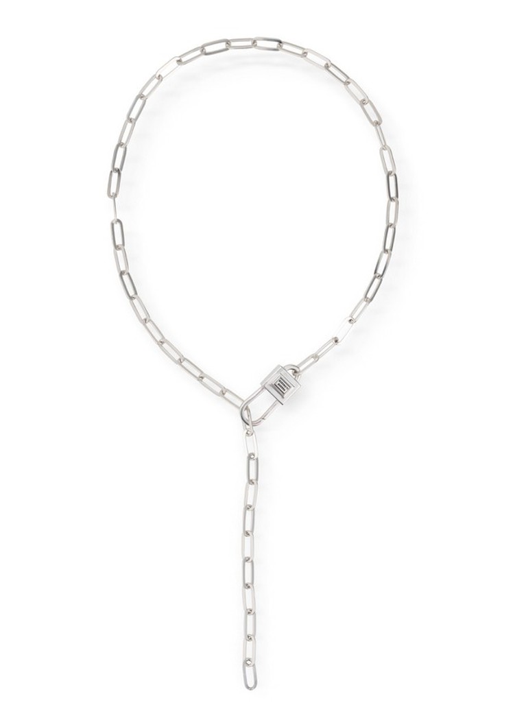 Chaîne à maillons Bouddha à Bouddha en argent