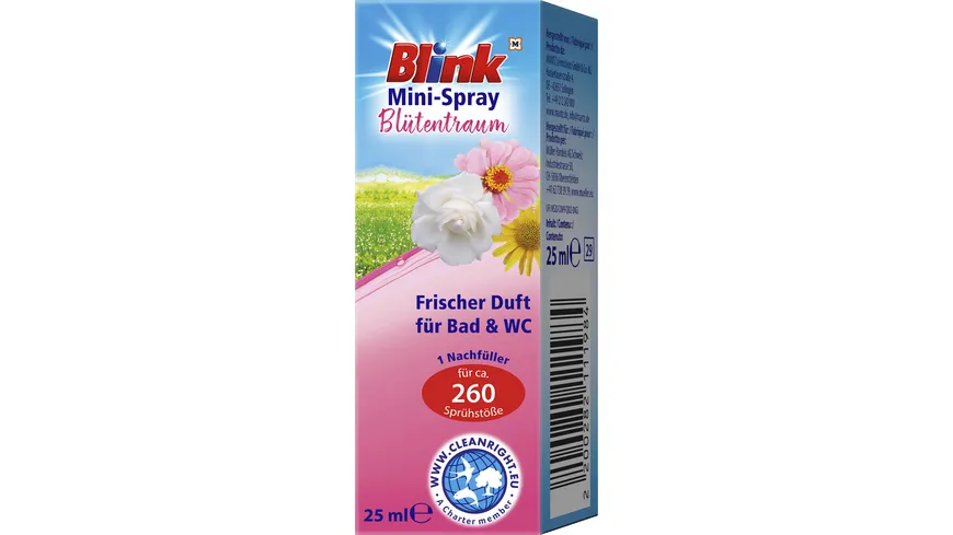 Blink Mini-Spray Blütentraum 25 ml