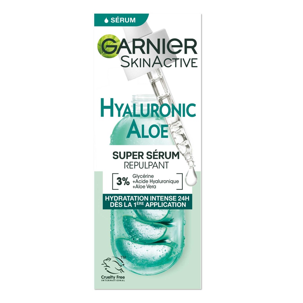 garnier SkinActive Super Sérum Repulpant Garnier Acide Hyaluronique & Aloe Vera