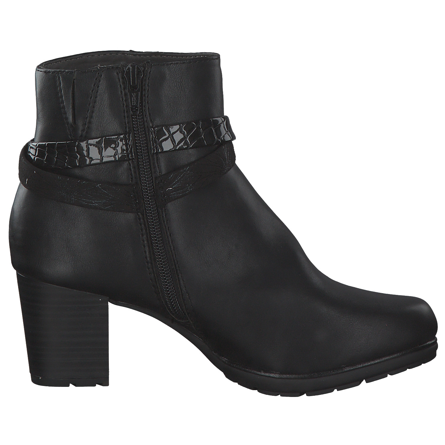 Jana Shoes 25364, Stiefeletten, Damen, Black