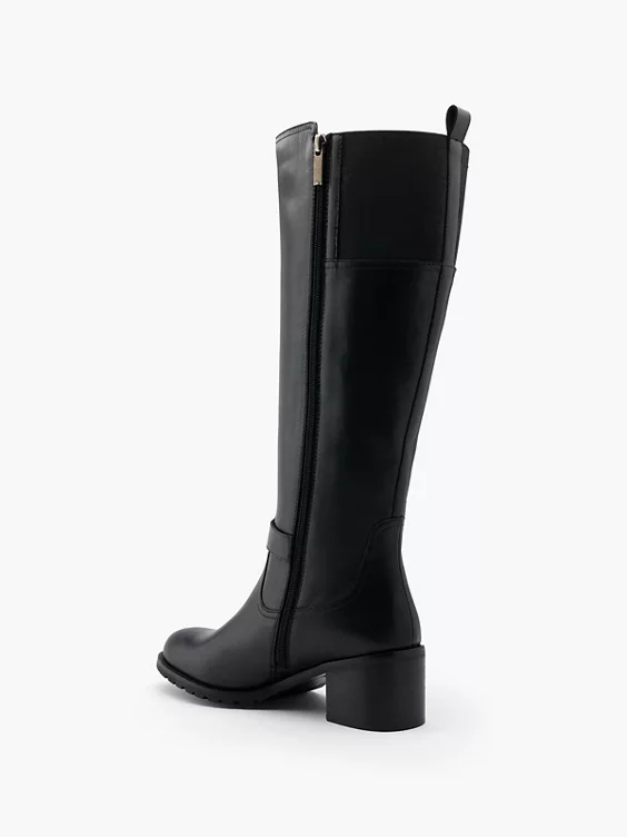 5th Avenue Leder Weitschaftstiefel