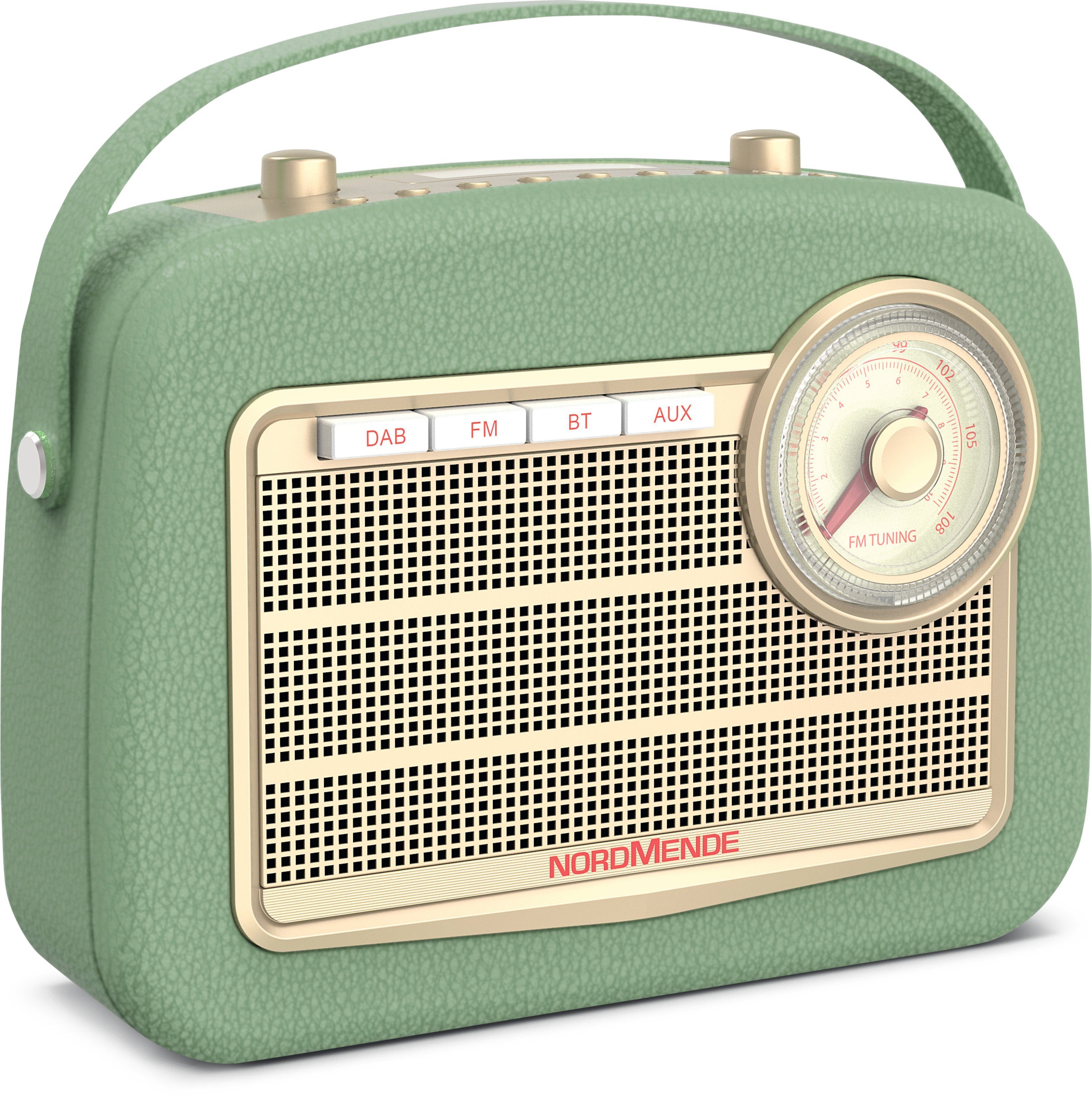 Nordmende Transita 130 Digitalradio (DAB) (Digitalradio (DAB), UKW, 5,00 W, Retro-Radio, UKW Frequenzregler)