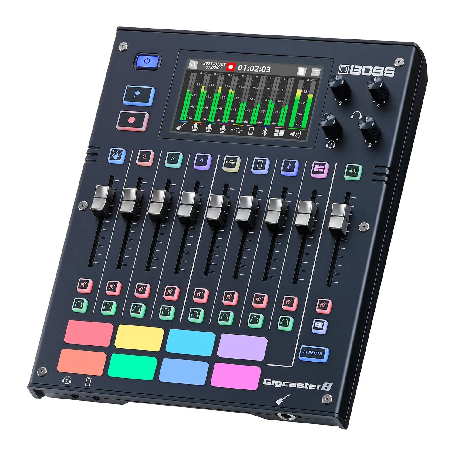Boss by Roland Mischpult Boss GCS-8 Gigcaster Audio Streaming Mixer