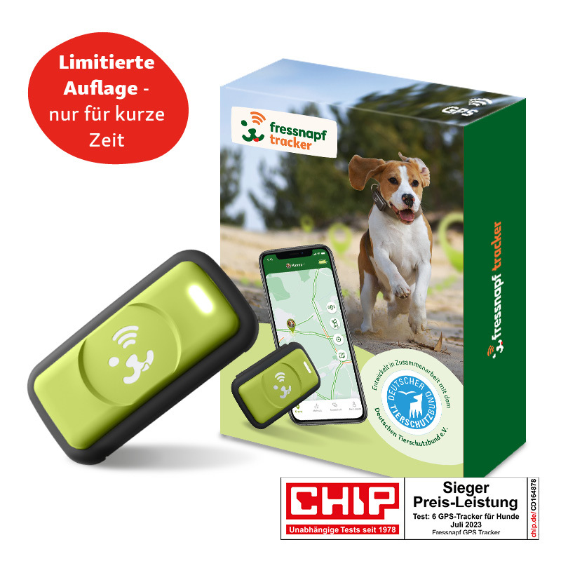 Fressnapf GPS Tracker & Zubehör Fressnapf GPS-Tracker für Hunde happy green *limitierte Auflage