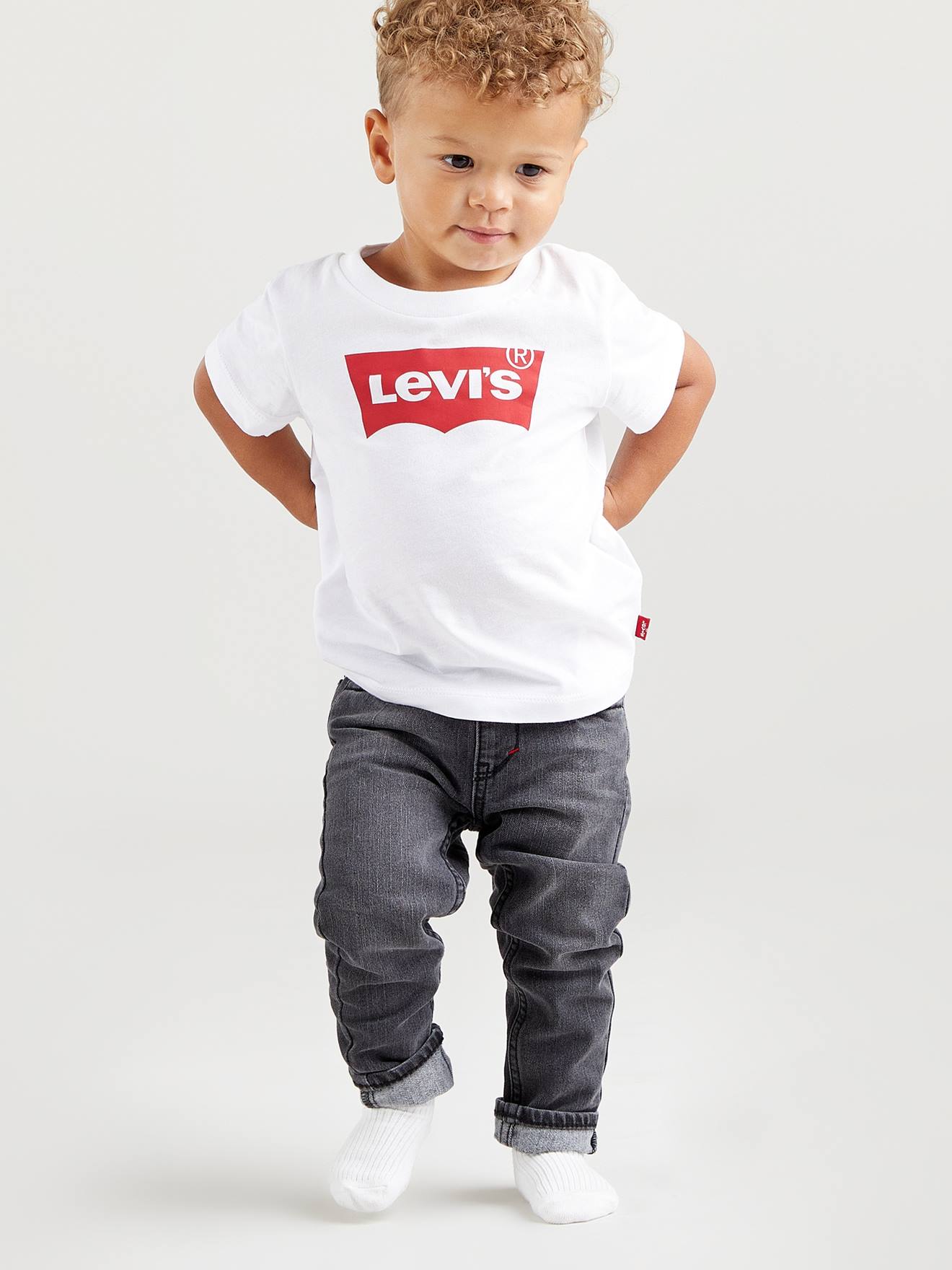 T-shirt Batwing bébé LEVI'S marine