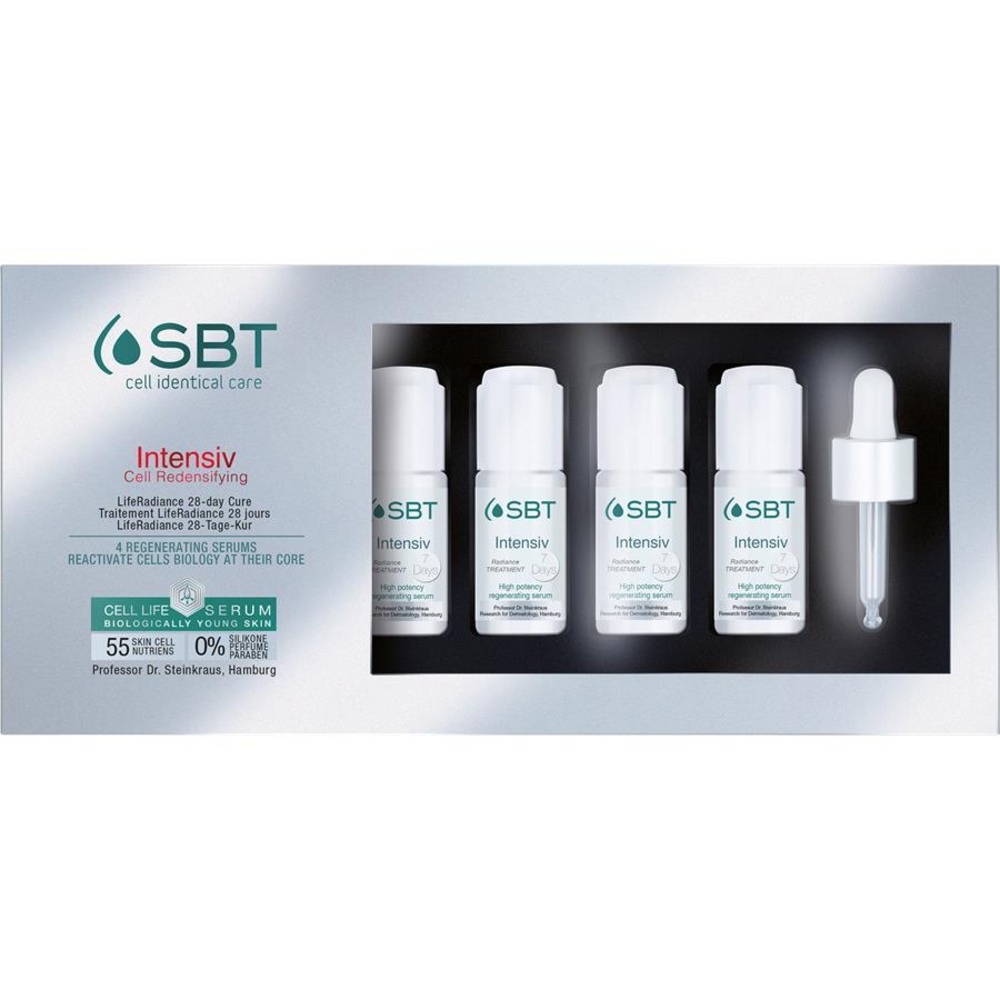 SBT cell identical care LifeRadiance Cure de 28jours Sérum