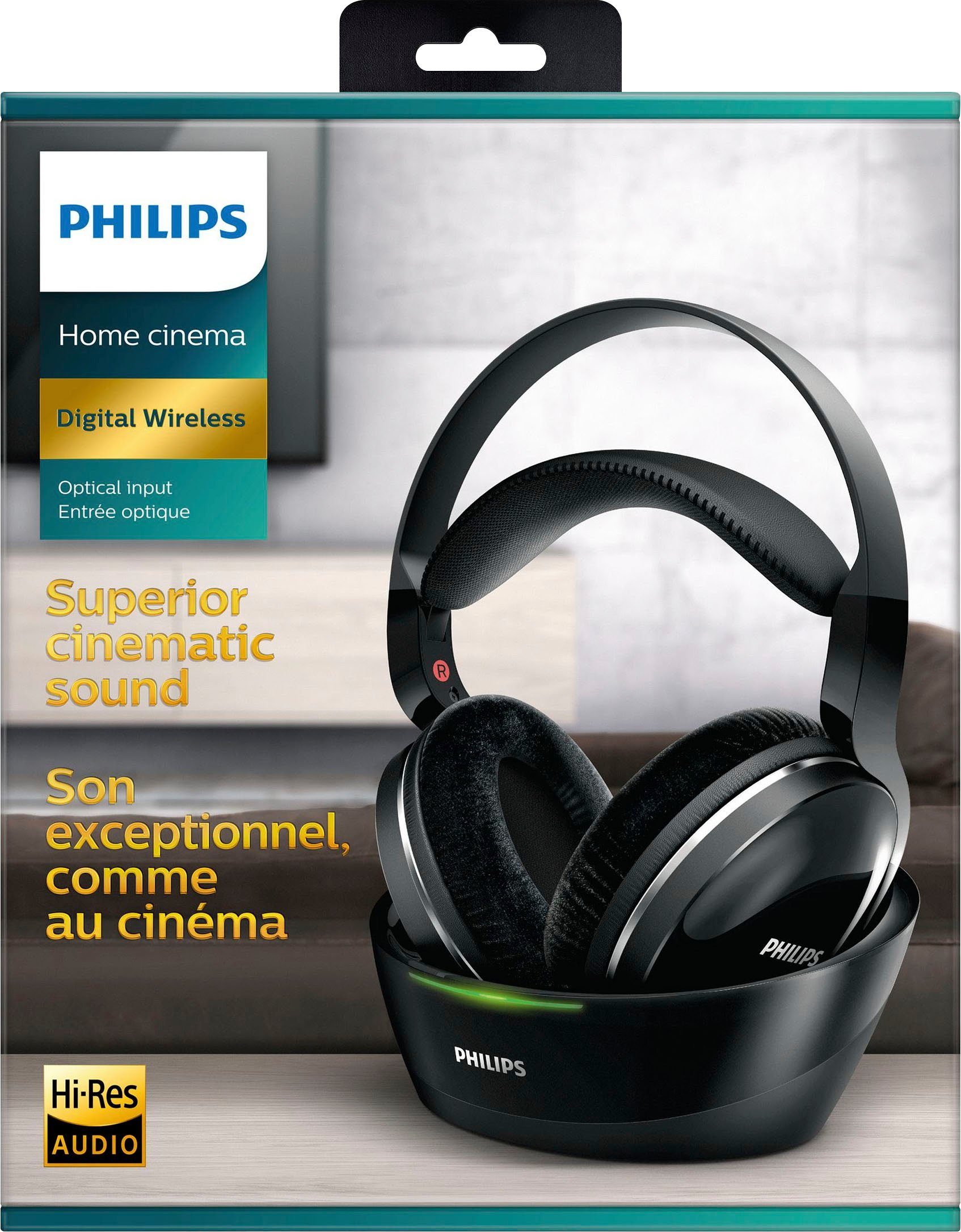 Philips SHD8850/12 Over-Ear-Kopfhörer (LED Ladestandsanzeige)