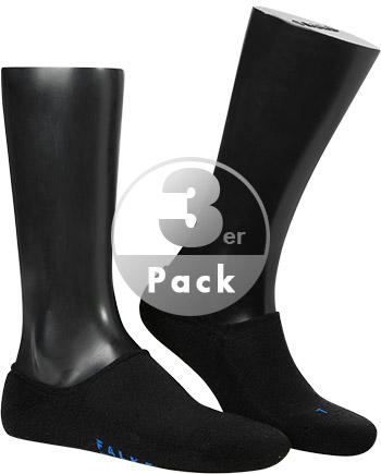 Falke, Serie Keep Warm, Füßlinge, Schurwolle, schwarz