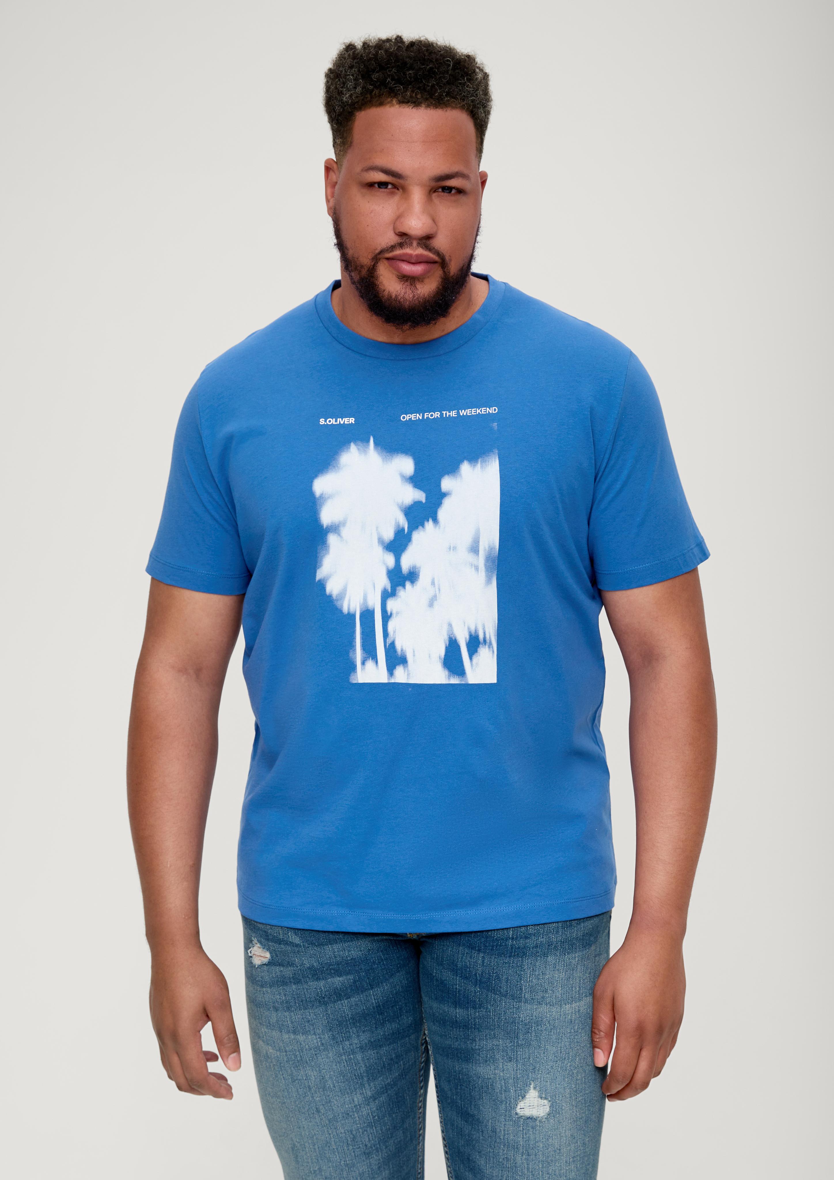 T-Shirt mit Frontprint  2135657-54D1