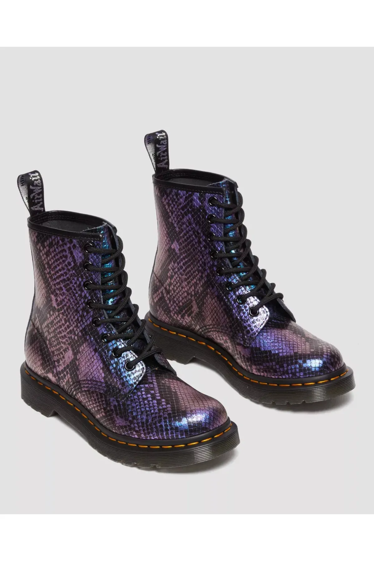Dr. Martens  Stiefelette - Blau - Blockabsatz