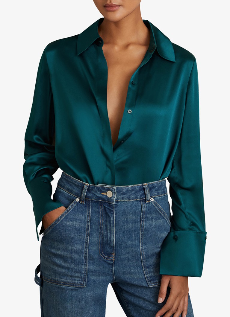 Reiss  Hailey blouse van zijde