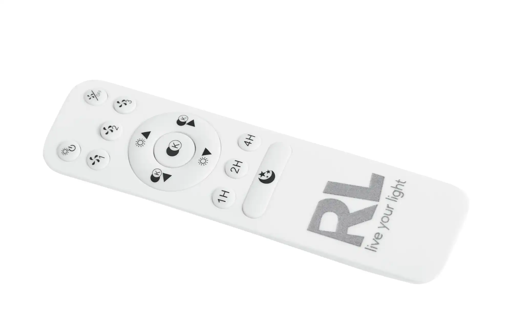 Trio Deckenventilator titanfarben/ Sternenhimmeleffekt