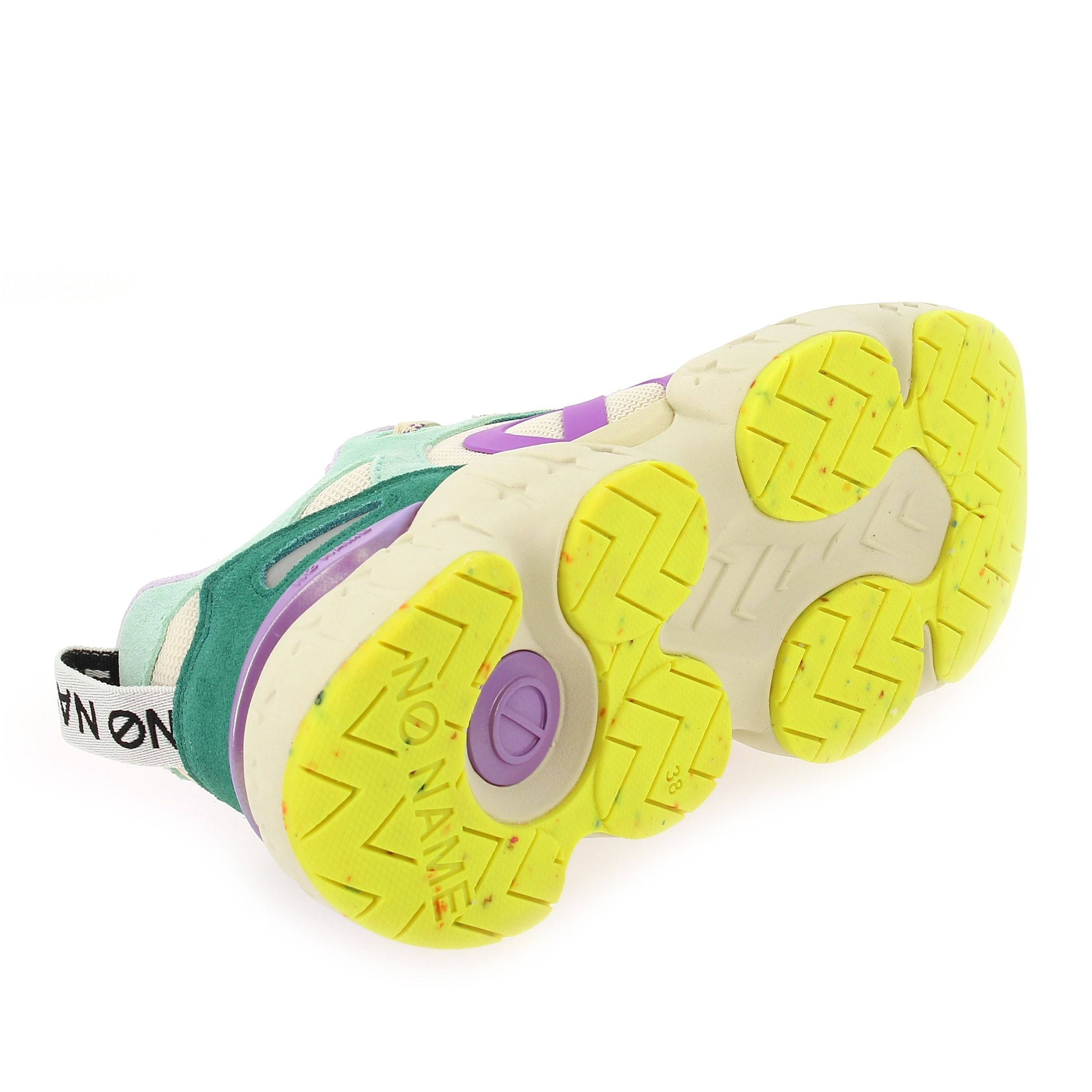 No Name  KRAZEE RUNNER - Vert Mauve