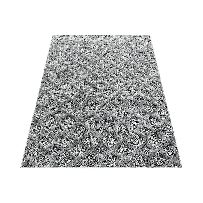 Teppe Pisa L230 x B160 cm, grå
