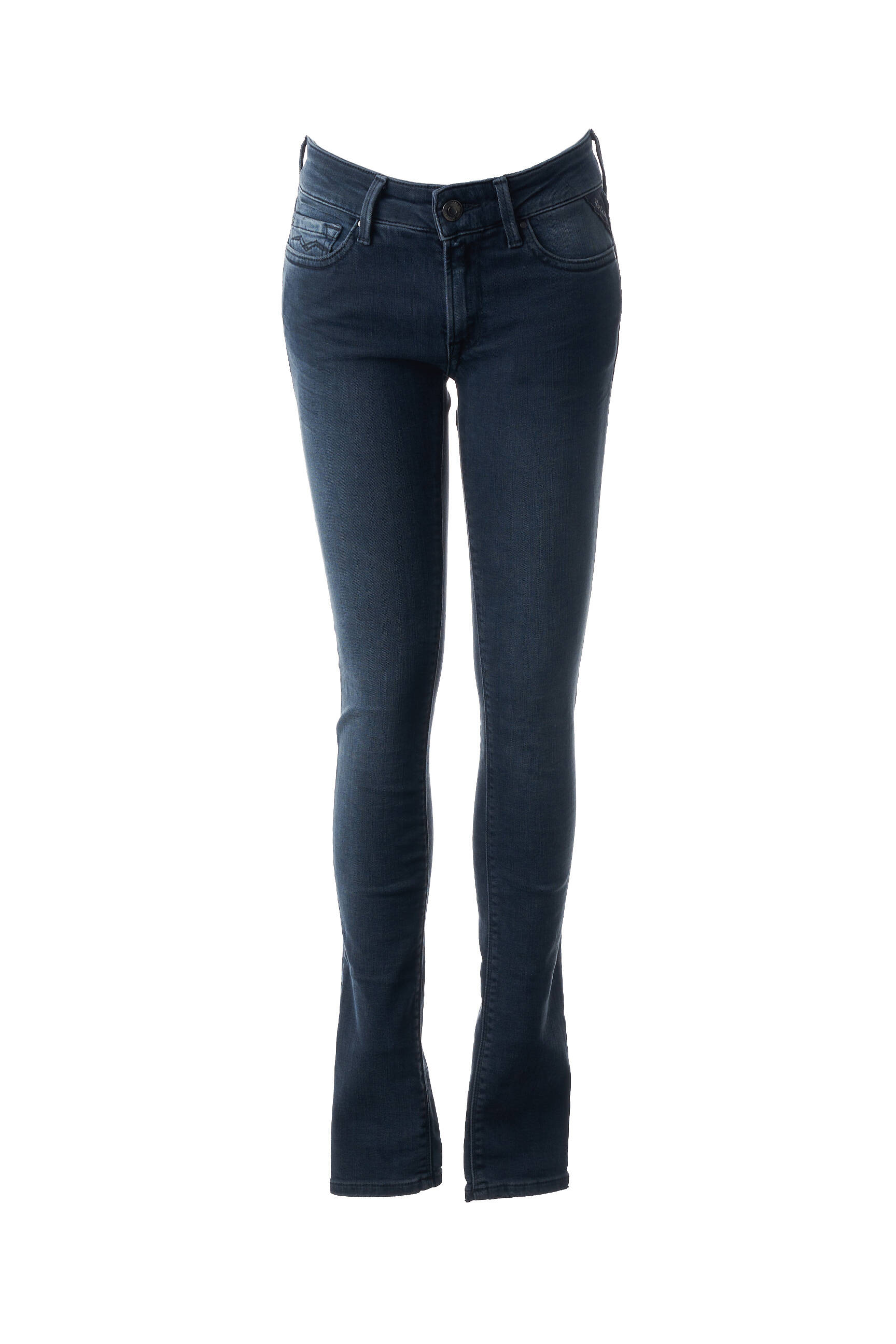 Replay Jeans Skinny Femme couleur gris