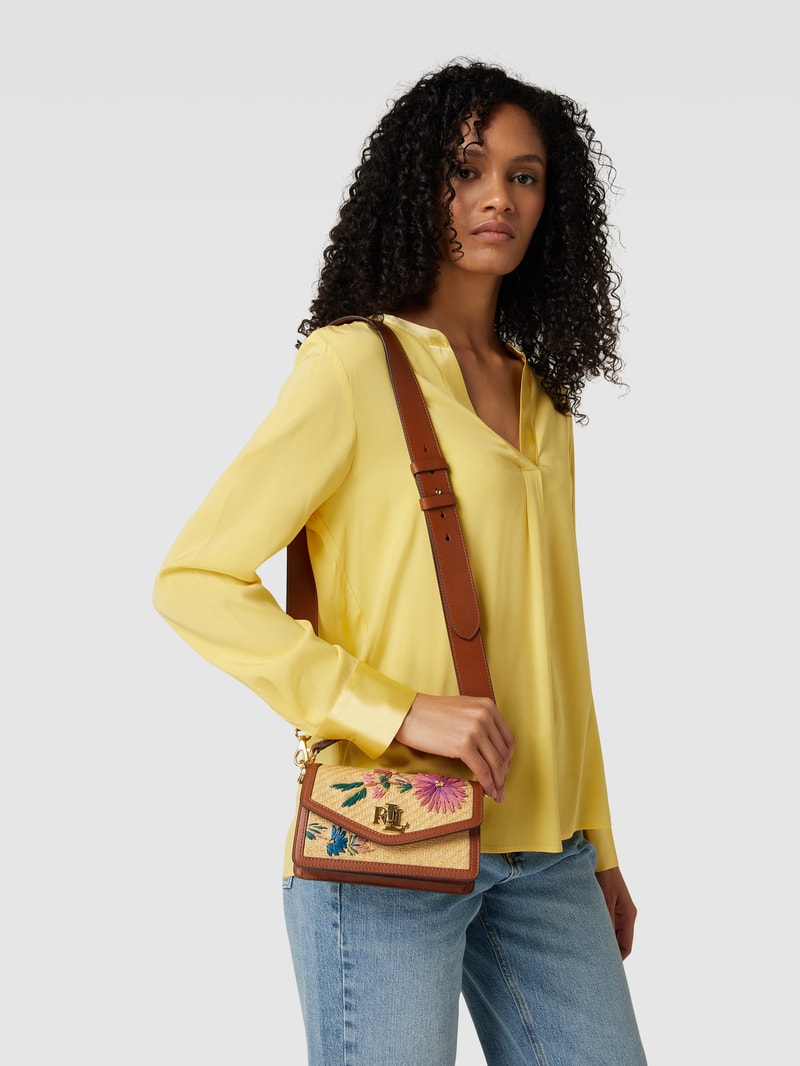 Crossbody Bag mit Drehverschluss Modell 'TAYLER' in sand