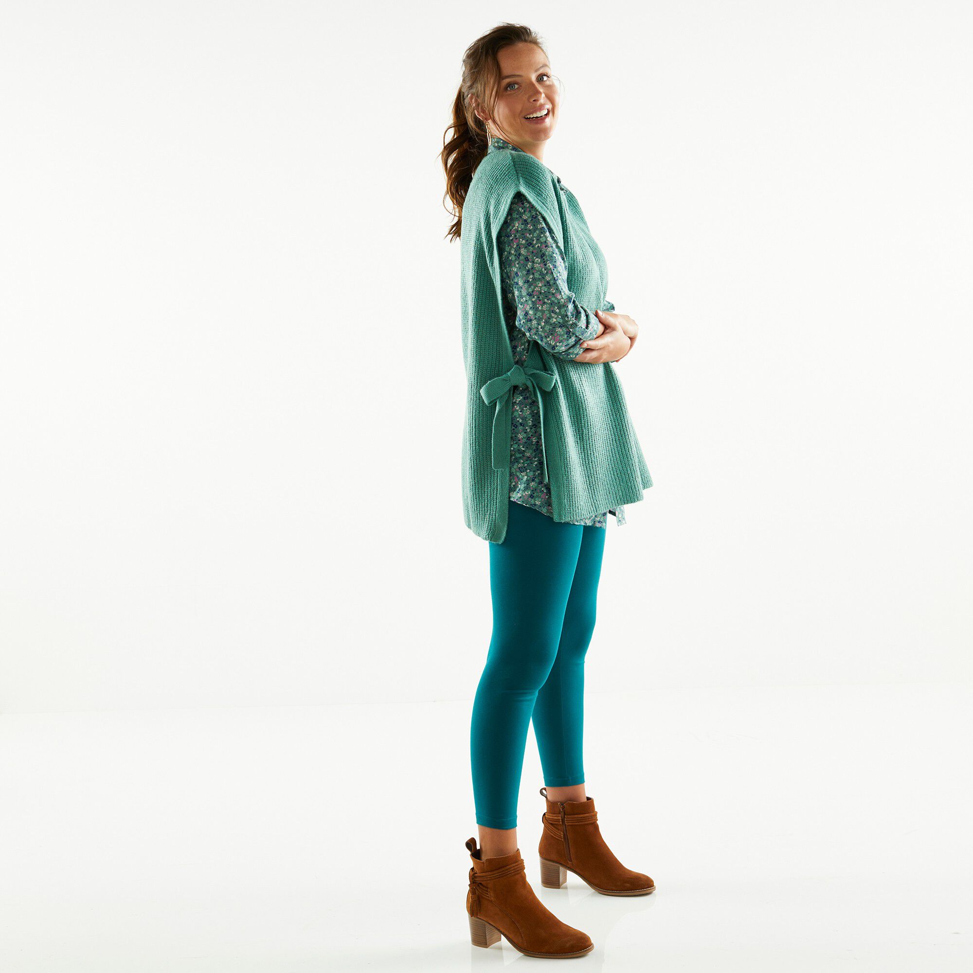 Legging taille élastiquée