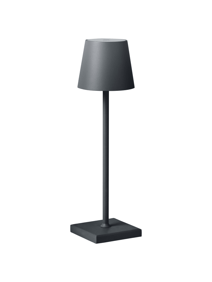 Beliani Tischleuchten BACEIRO in Grau - (W) 10 x (H) 38 x (L) 10 cm günstig kaufen onesize