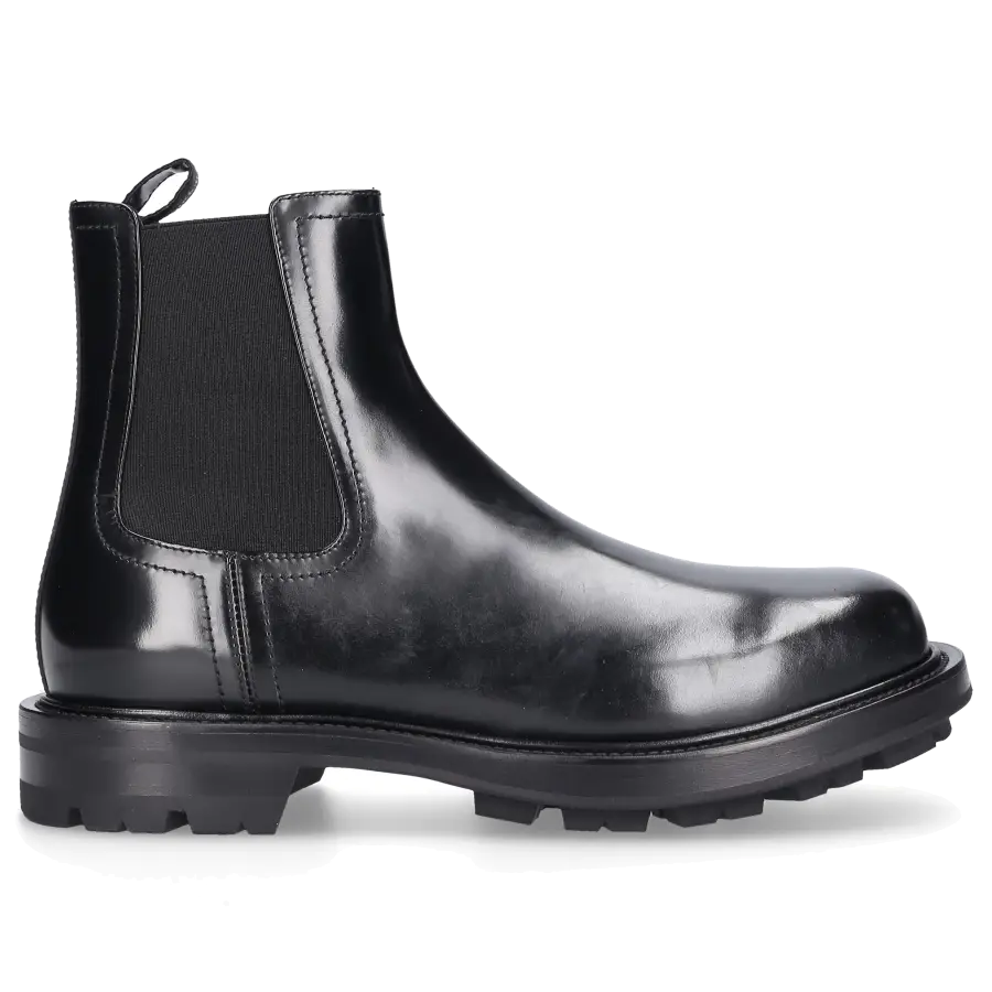 Alexander McQueen - Chelsea Boots WHZ84 Kalbsleder - schwarz