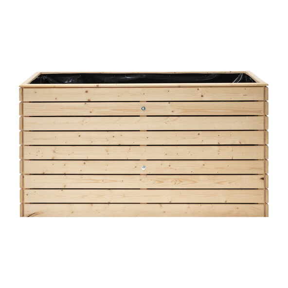 Holz-Hochbeet Asket Natur, XL 160 x 70 x 90 cm