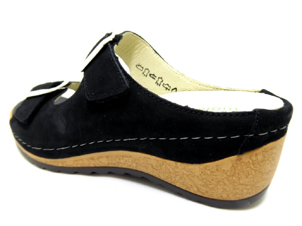 WALDLÄUFER Komfort Sandalen schwarz Hanila