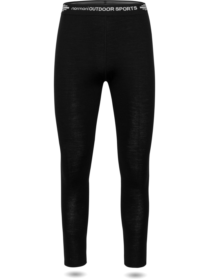 Normani Outdoor Sports Damen Merino Unterwäsche-Set Mandurah/Perth in Schwarz günstig kaufen