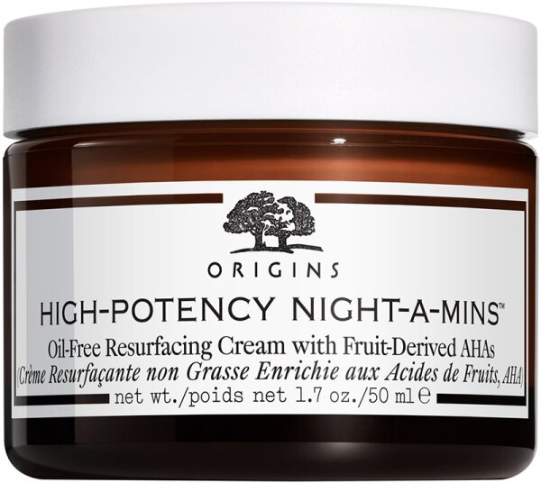 Origins High-Potency Night-A-Mins Oil-Free Resurfacing Cream with Fruit-Derived AHAs Gesichtscreme