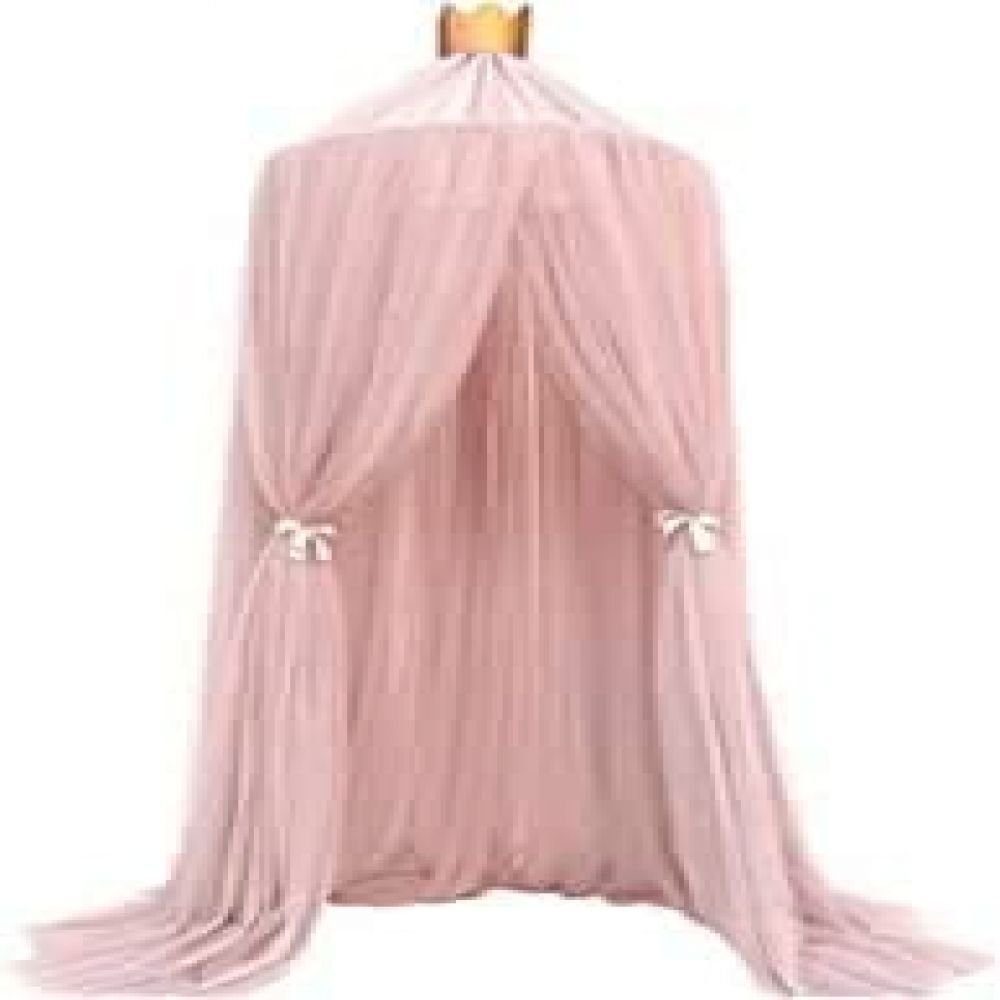 GelldG Moskitonetz Betthimmel Baldachin Babybett Polyester Gewebe Romantischer Baldachin