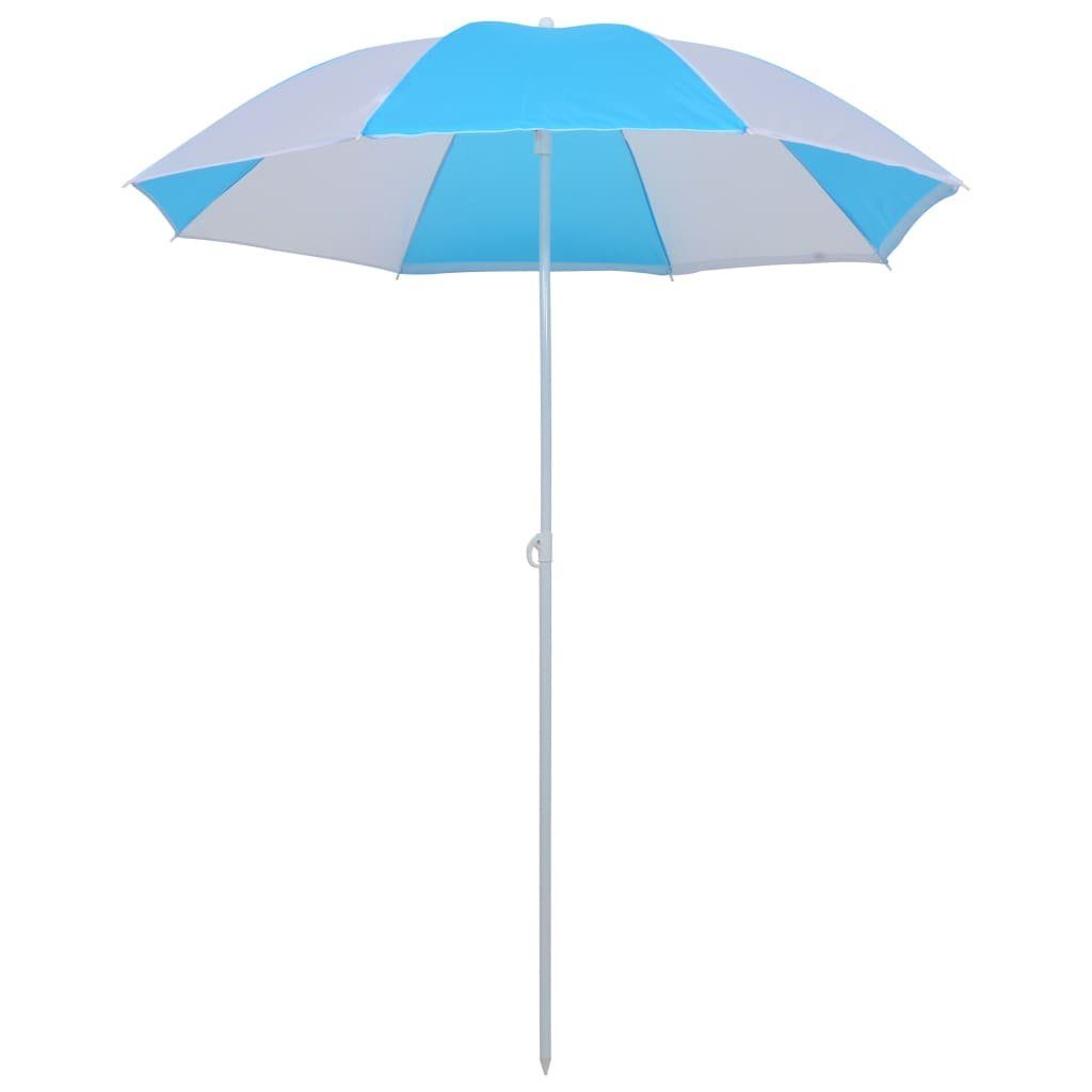 DOTMALL Strandmuschel mit Sonnenschirm system,Winddichtes, UV-resistentes