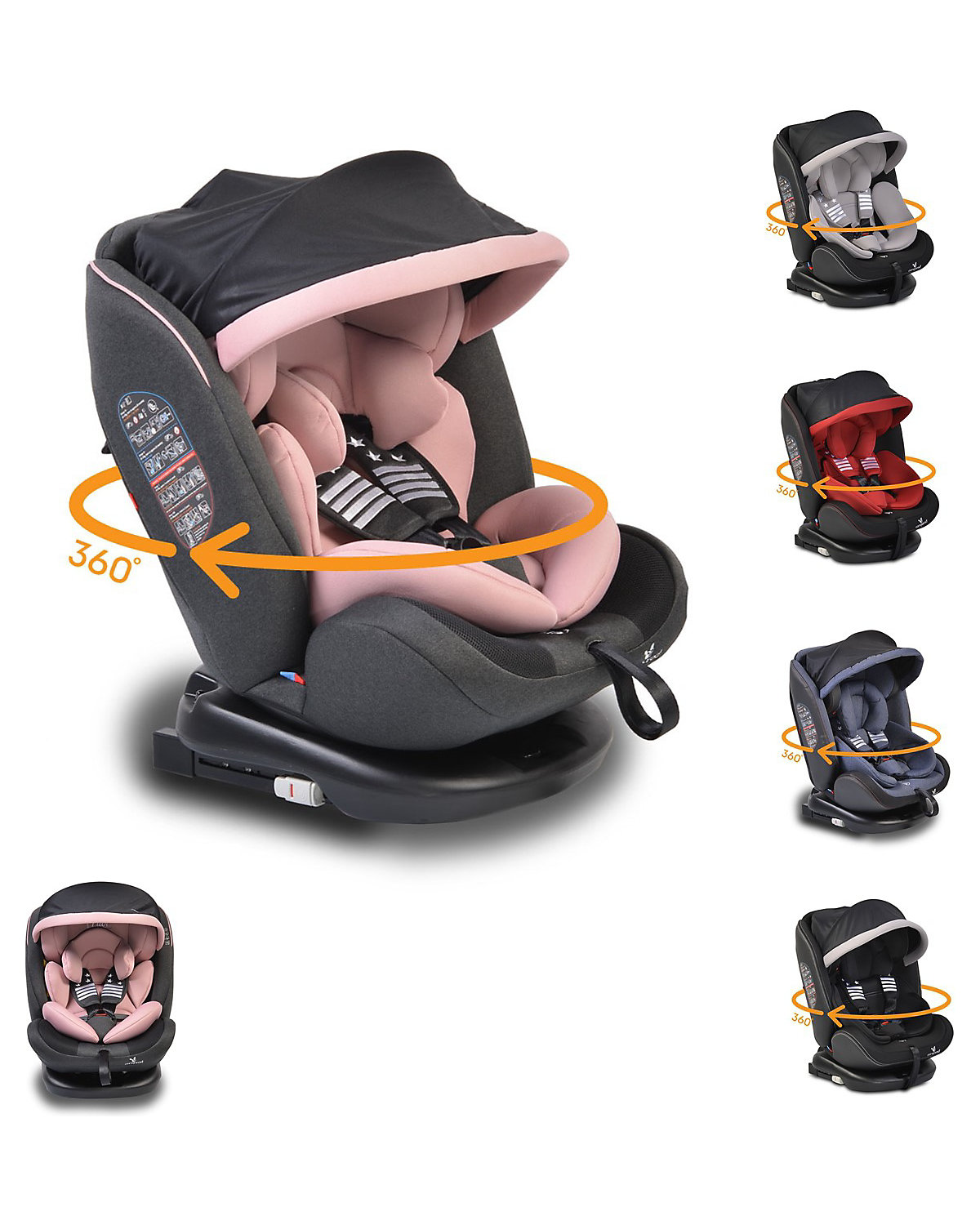 Kindersitz Pilot Gruppe 0+/1/2/3, Isofix Kindersitze