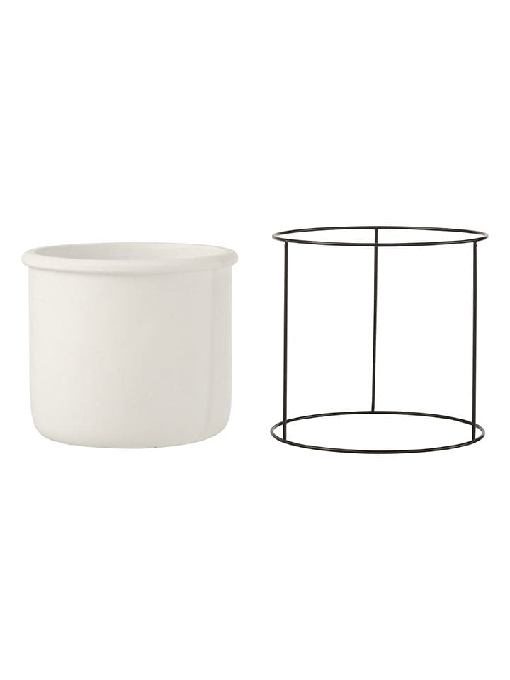 J Line Übertopf in Weiß - (H)19,5 x Ø 20 cm günstig kaufen onesize