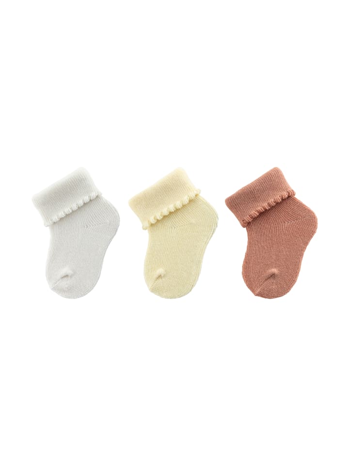 Sterntaler Erstlingssocken 3er-Pack uni in ecru günstig kaufen onesize