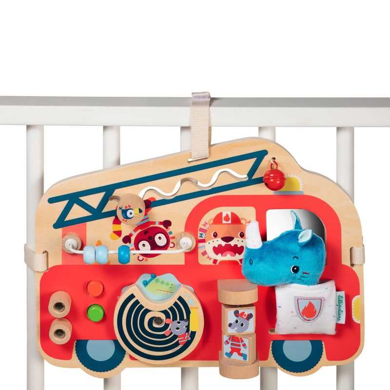 Panneau d'activités Camion de pompier Lilliputiens