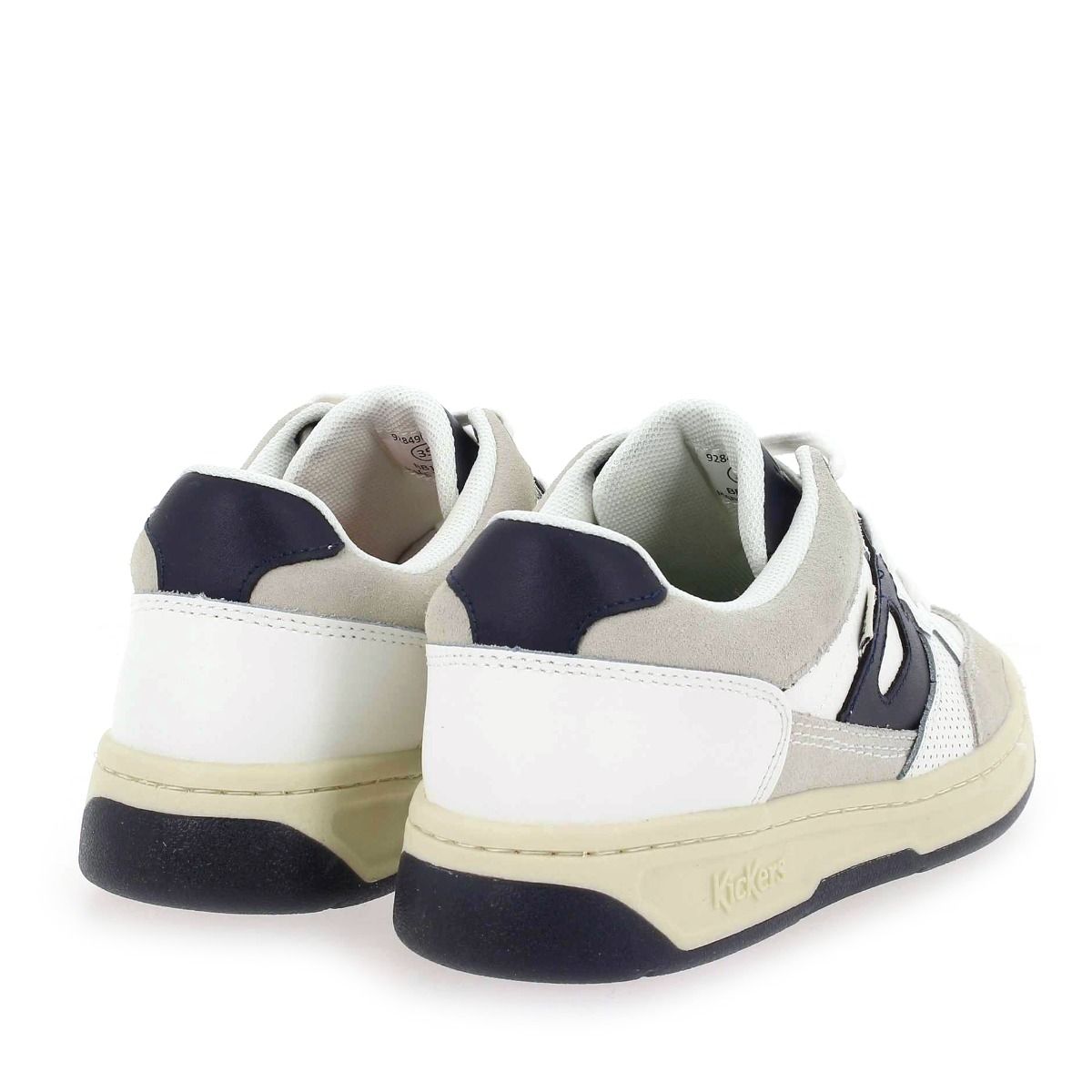 Kickers  KIKOUC JR - blanc marine