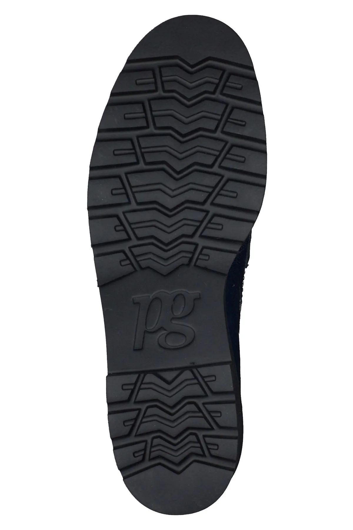 Paul Green  Flacher Schuh - Blau - Blockabsatz