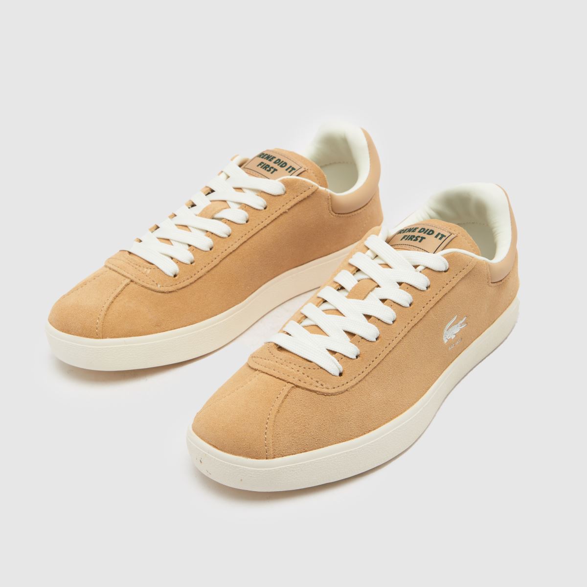 Lacoste baseshot sportcipők barna színben