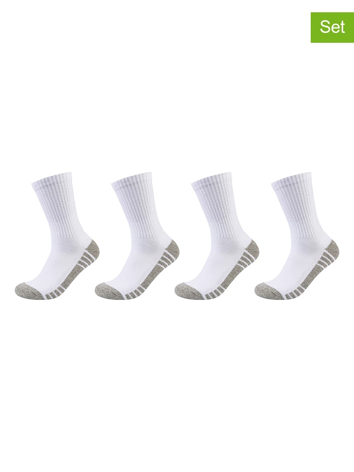 Skechers 4er-Set: Tennissocken in Weiß günstig kaufen