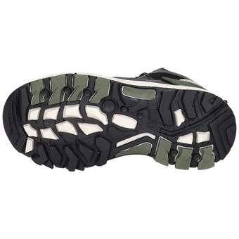 Rushour Schnür Boots in schwarz