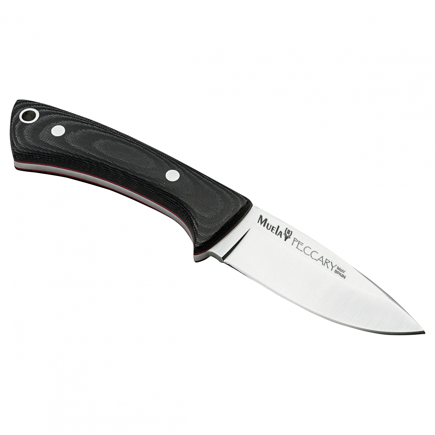 Muela Messer Peccary Black