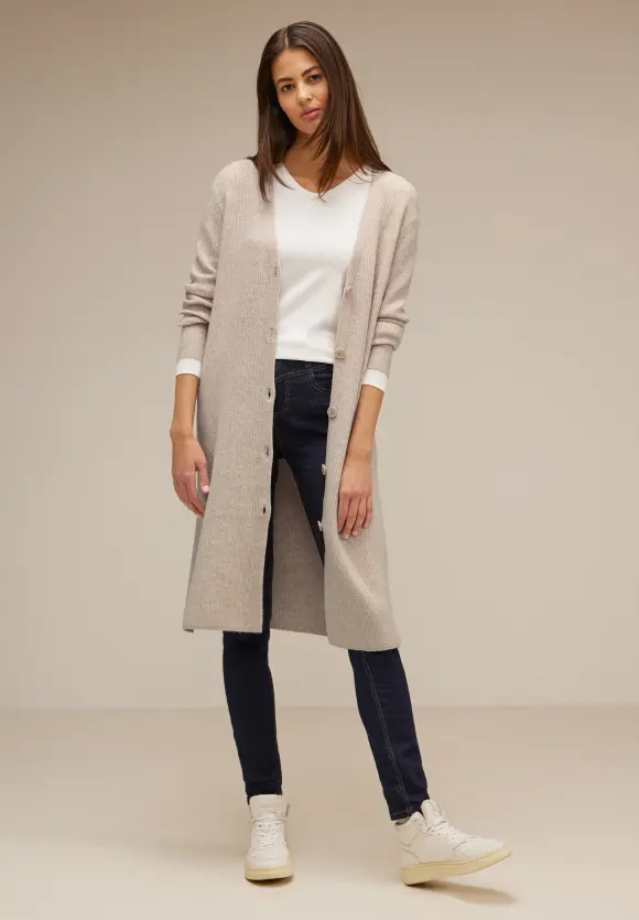 Street One Langer Melange Cardigan