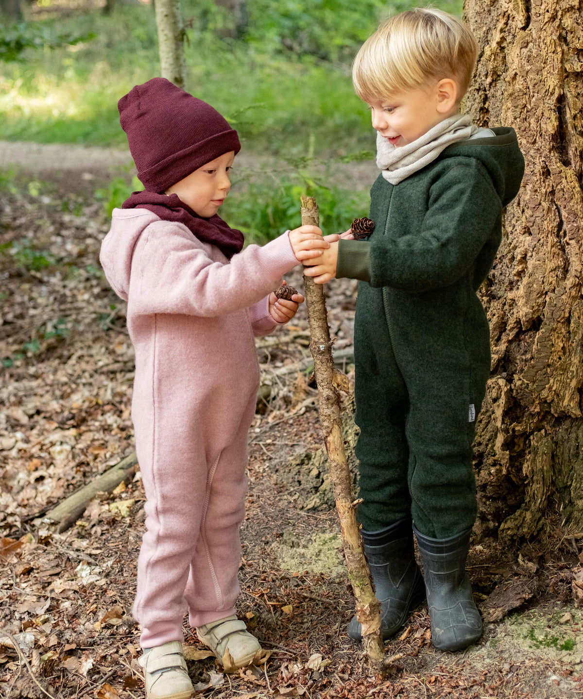 Wollfleece-Overall