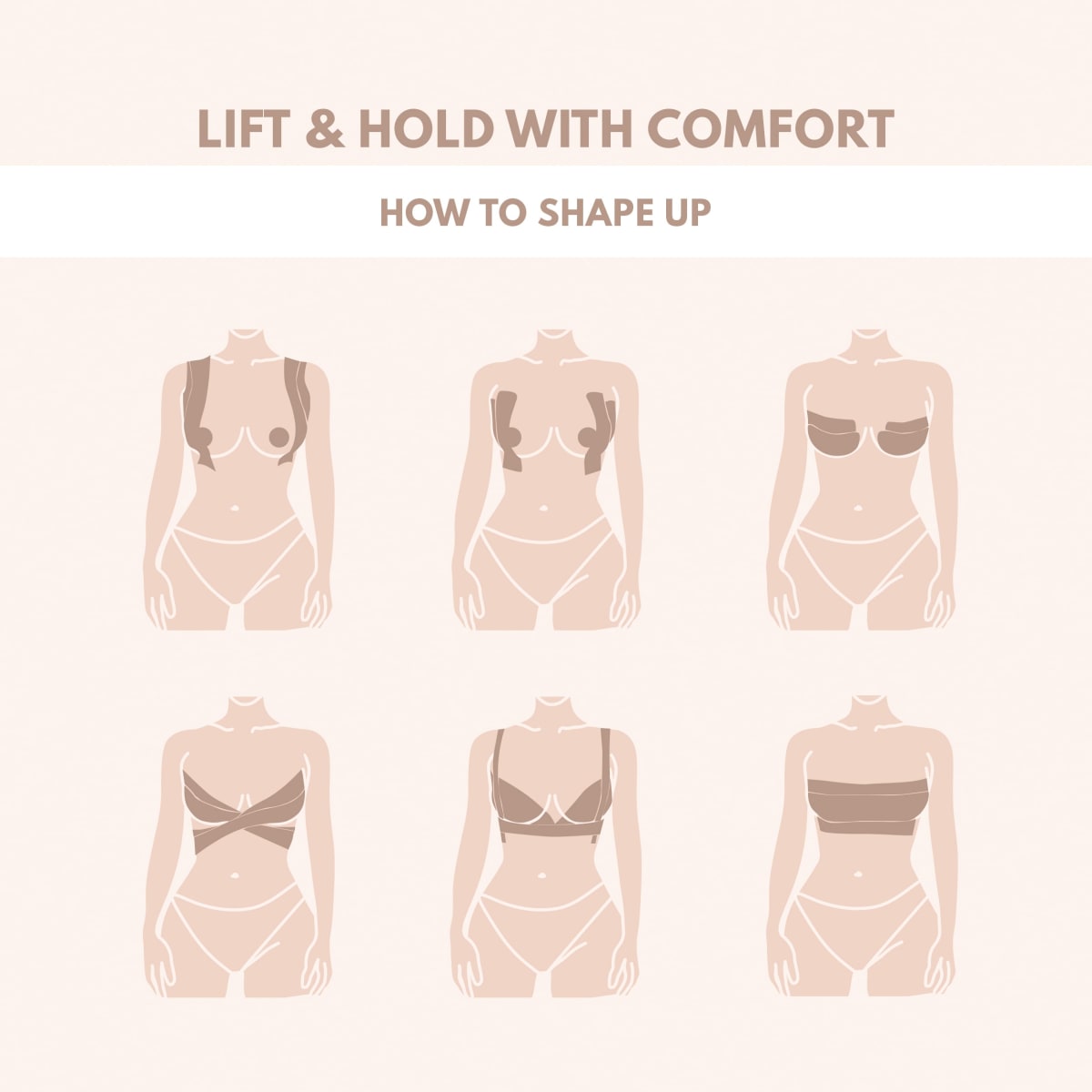 Shape Up Breast Tape Tanned, 5 m