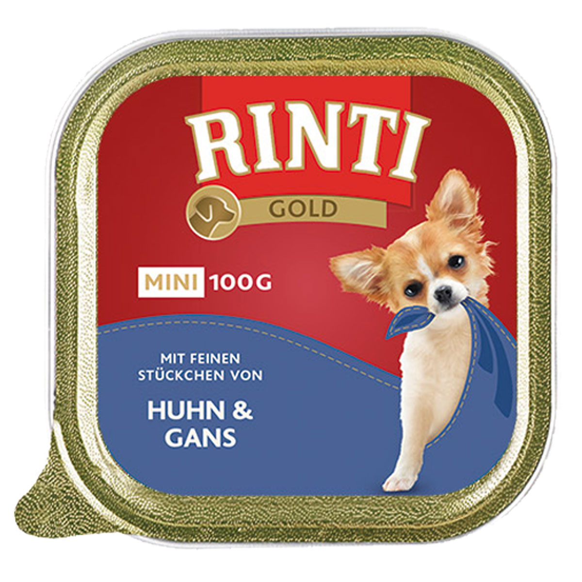 Rinti Gold Mini feine Stückchen Mix 4 Sorten 48x100g bei ZooRoyal
