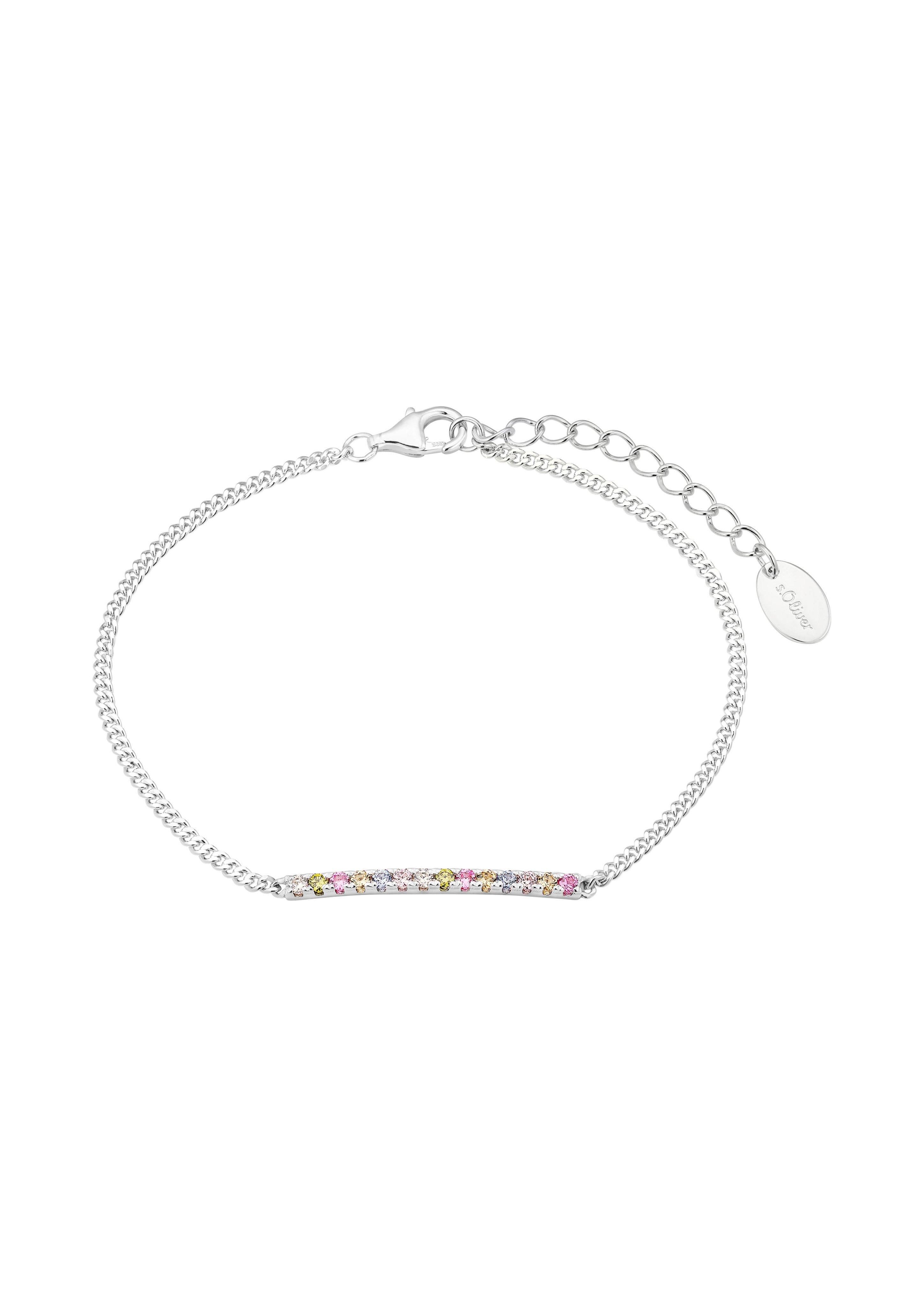 Armband mit buntem Zirkonia-Detail  6009632-92E0