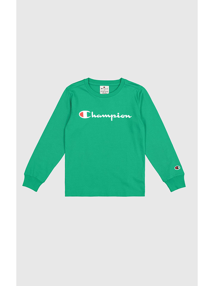 Champion Sweatshirt in Grün günstig kaufen