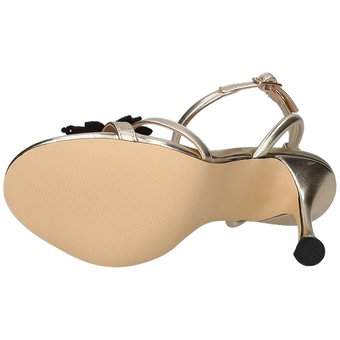 La Strada Sandale in gold