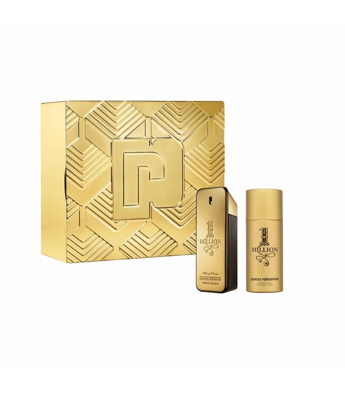 Paco Rabanne-1 MILLION-COFFRET 1 MILLION EAU DE TOILETTE 100ML +  DEODORANT 150ML